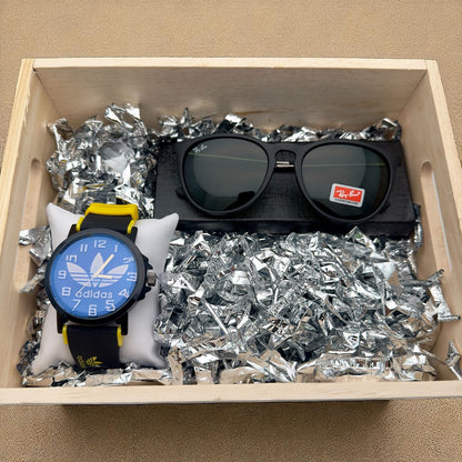 COMBO RELOJ ADIDAS + GAFAS